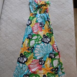 Lilly Pulitzer Alaya Chiquita Bonita Maxi Size S